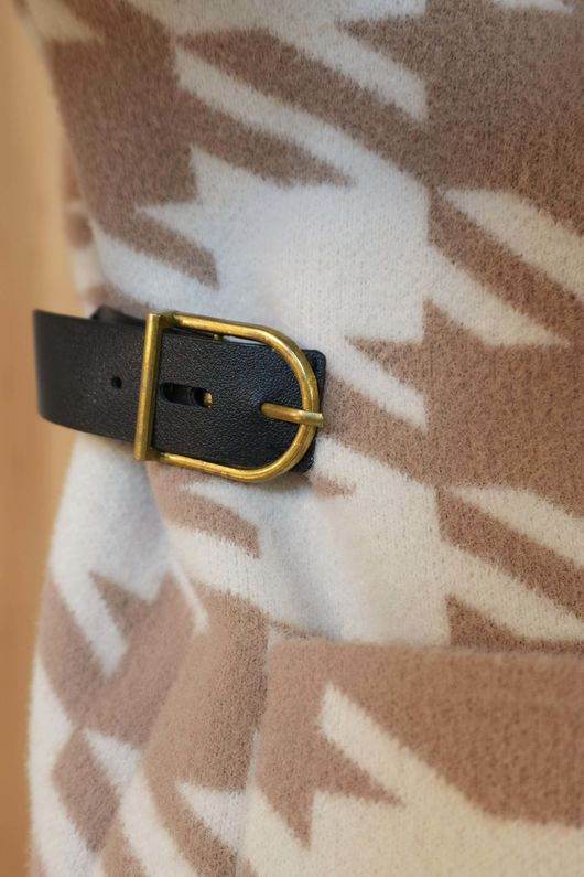 Upper East Thick Stretch Coat Camel